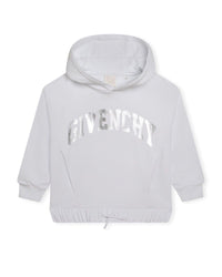 Sweat à capuche en coton - Blanc