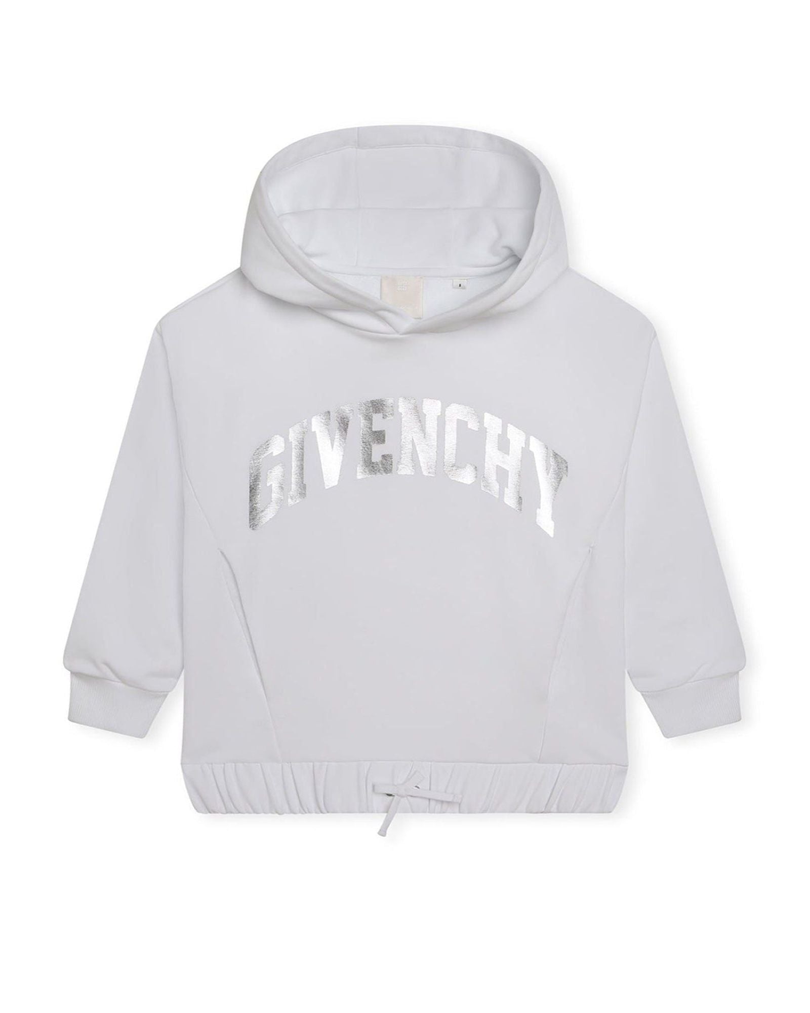 Sweat à capuche en coton - Blanc
