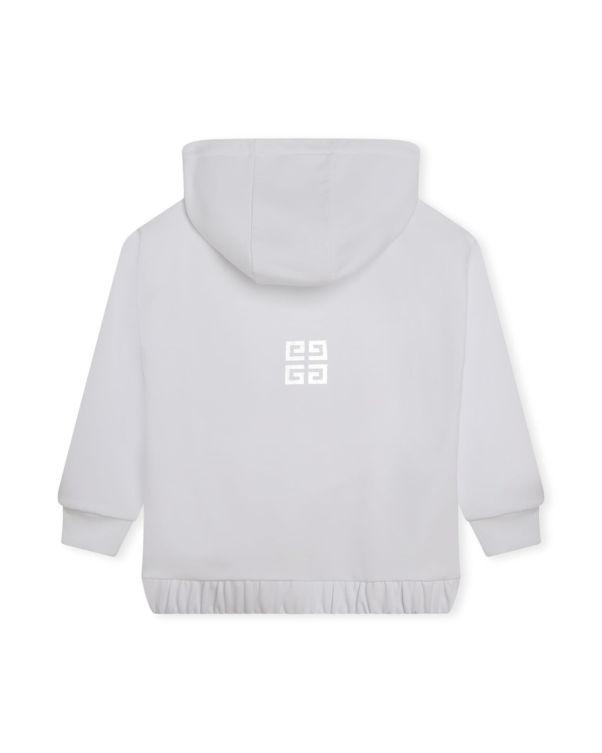 Sweatshirt à capuche en coton - Blanc