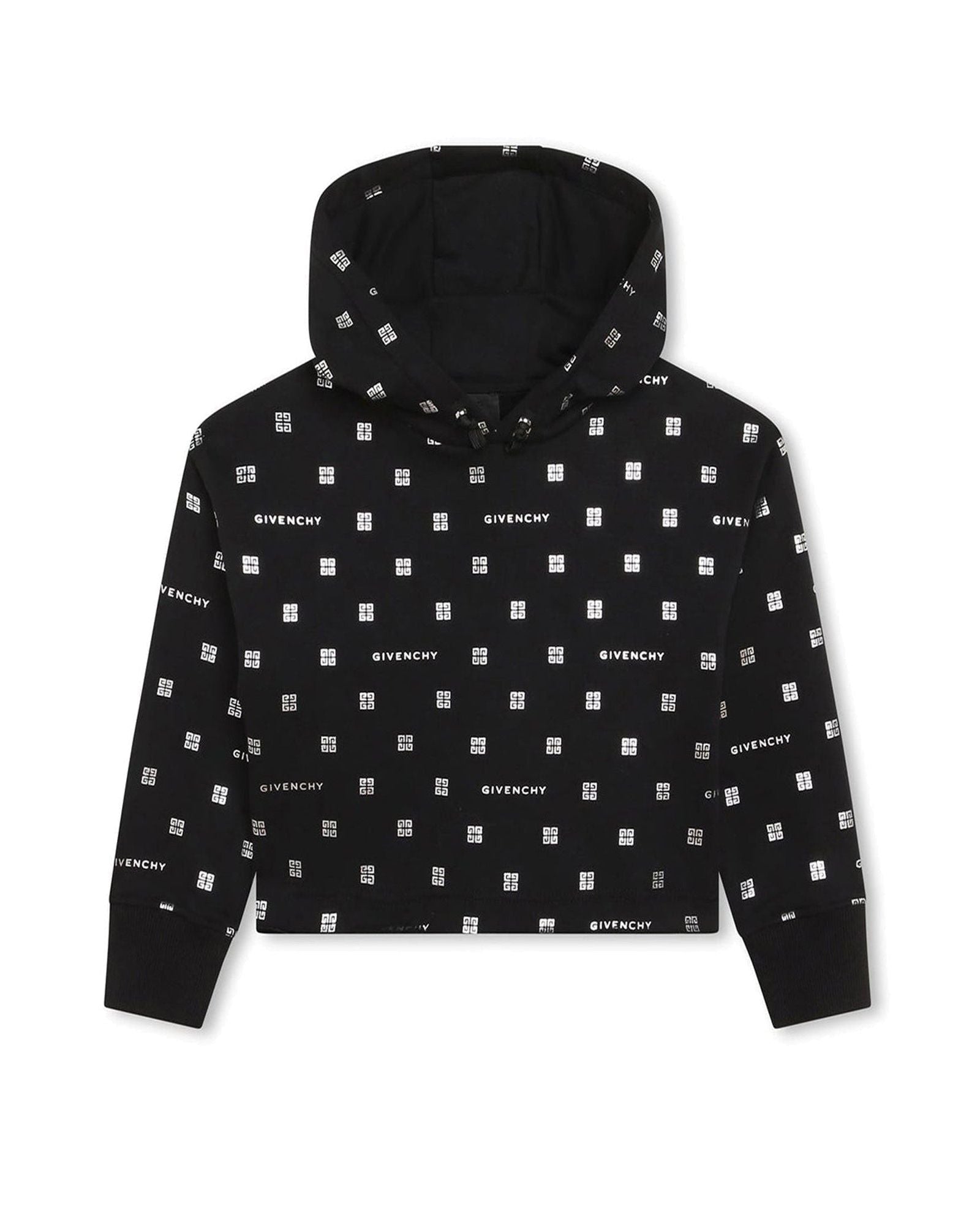Sweatshirt à capuche en coton - Black