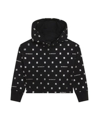 Sweatshirt à capuche en coton - Black
