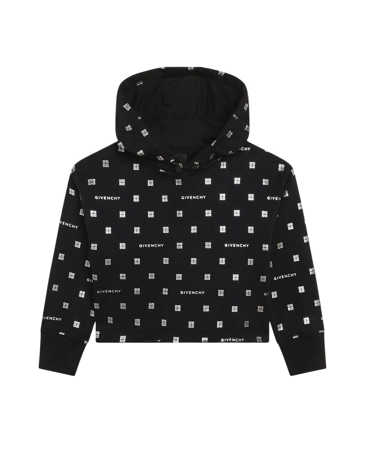 Sweatshirt à capuche en coton - Black