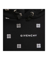 Sweatshirt à capuche en coton - Black