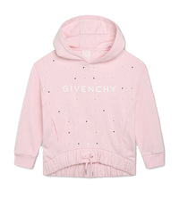 Sweatshirt à capuche en coton - Marshmallow