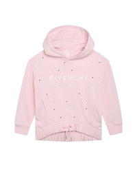 Sweatshirt à capuche en coton - Marshmallow