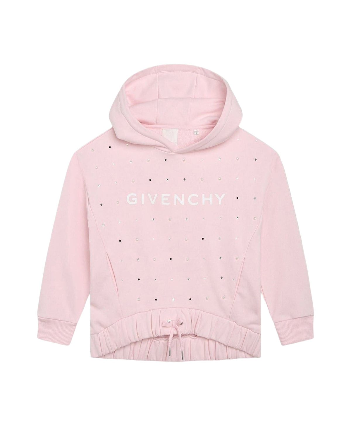 Sweatshirt à capuche en coton - Marshmallow