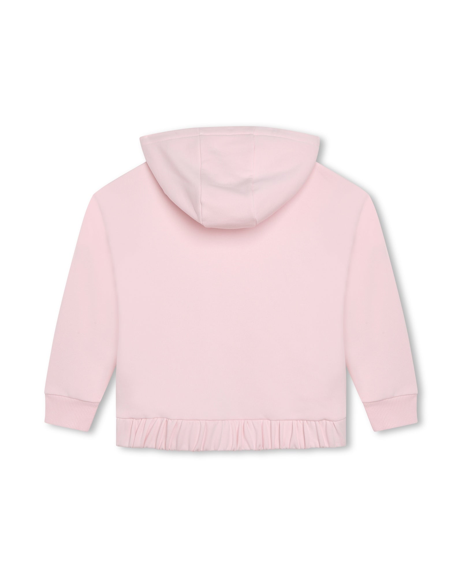 Sweat à capuche en coton - Marshmallow