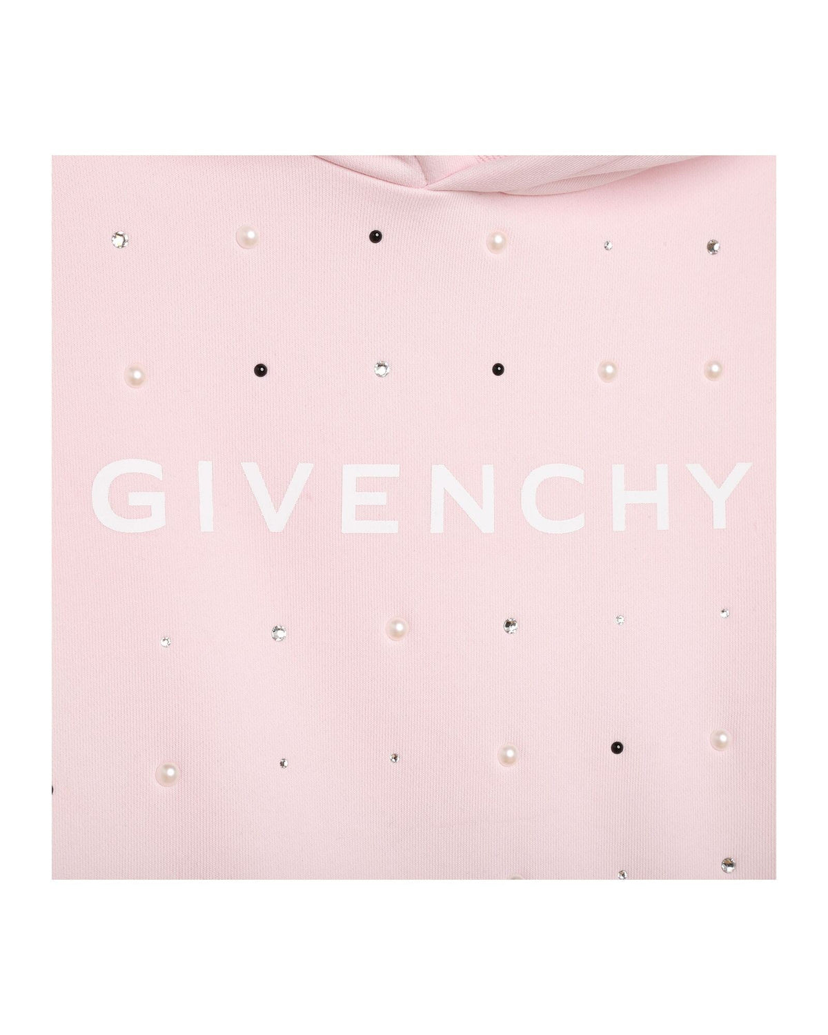 Sweatshirt à capuche en coton - Marshmallow