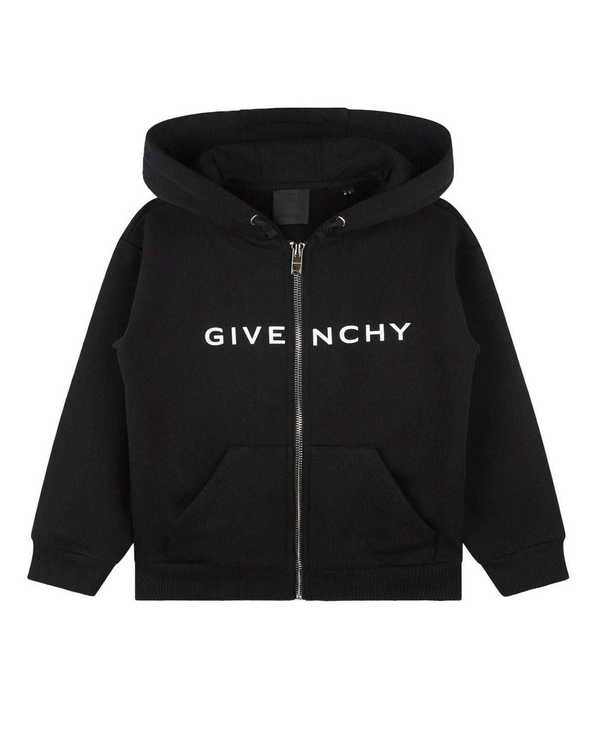 Cardigan à capuche en coton - Black