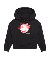 Sweatshirt à capuche en coton - Black