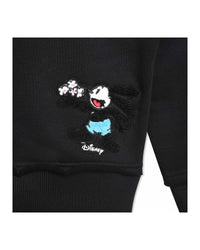 Sweatshirt à capuche en coton - Black