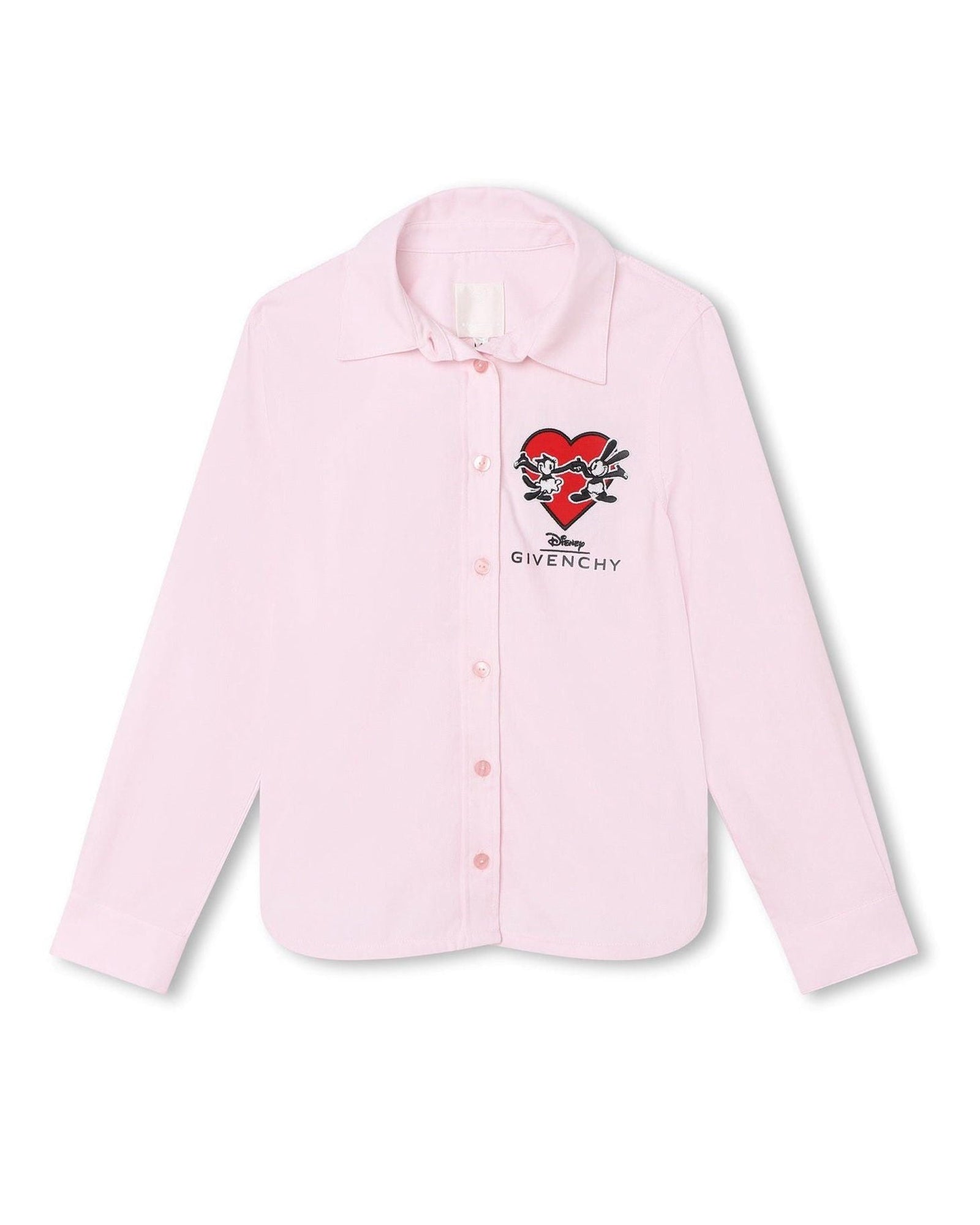Chemise à manches longues en coton - Marshmallow