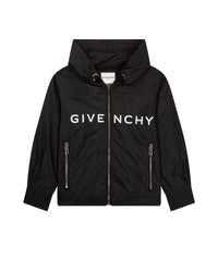 Coupe-vent maxi logo - Black