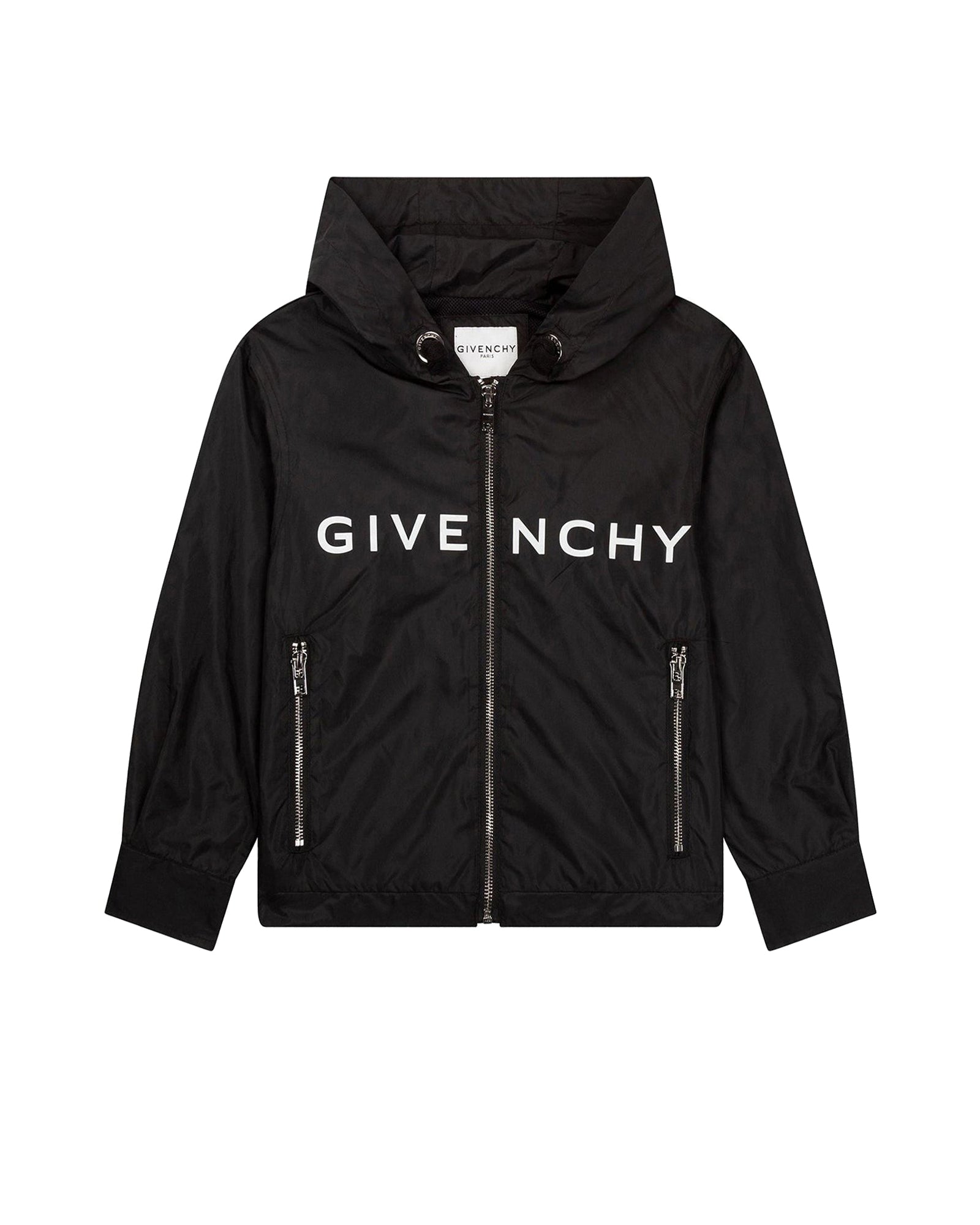 Coupe-vent maxi logo - Black