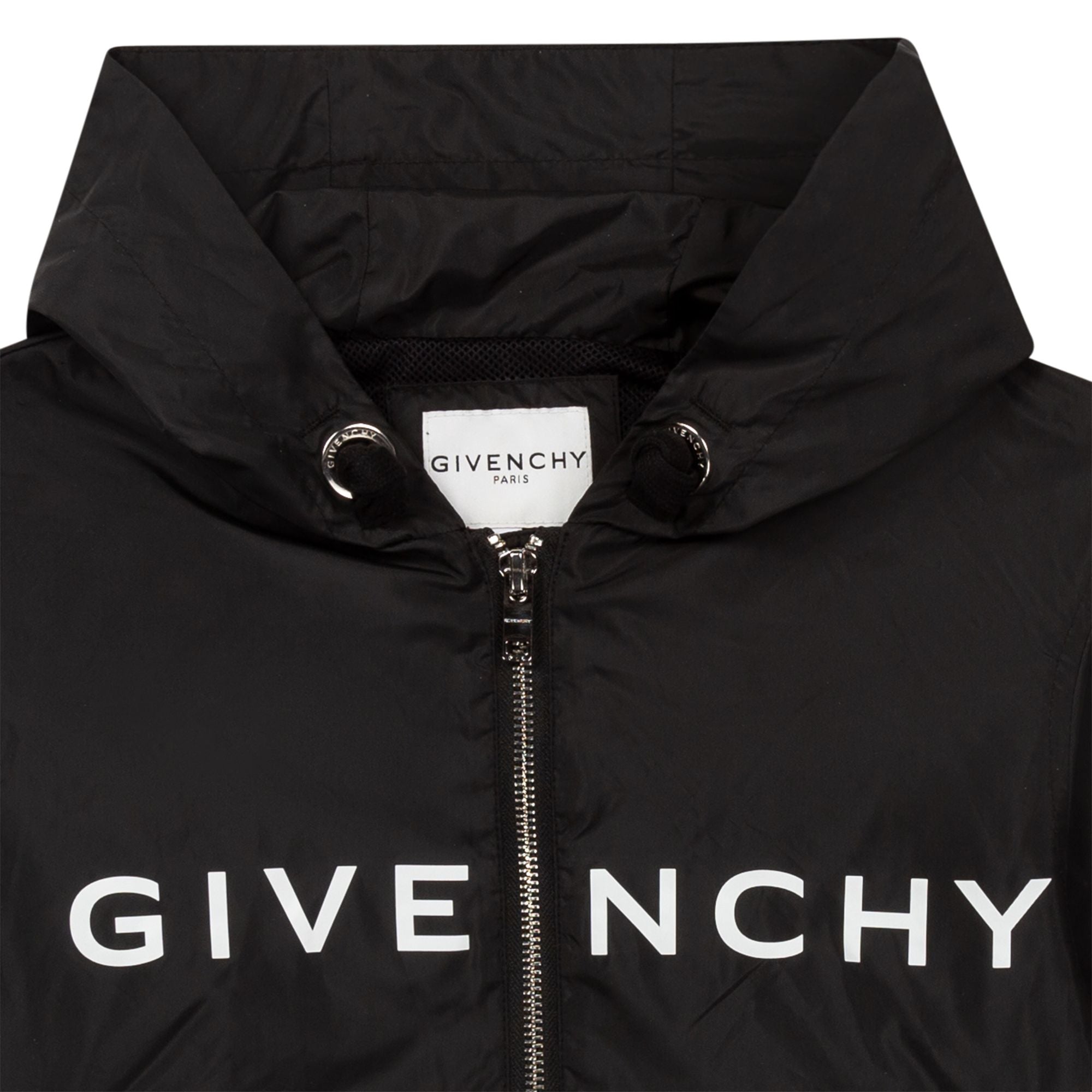 Coupe-vent maxi logo - Black