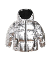 Hooded jacket - Silver