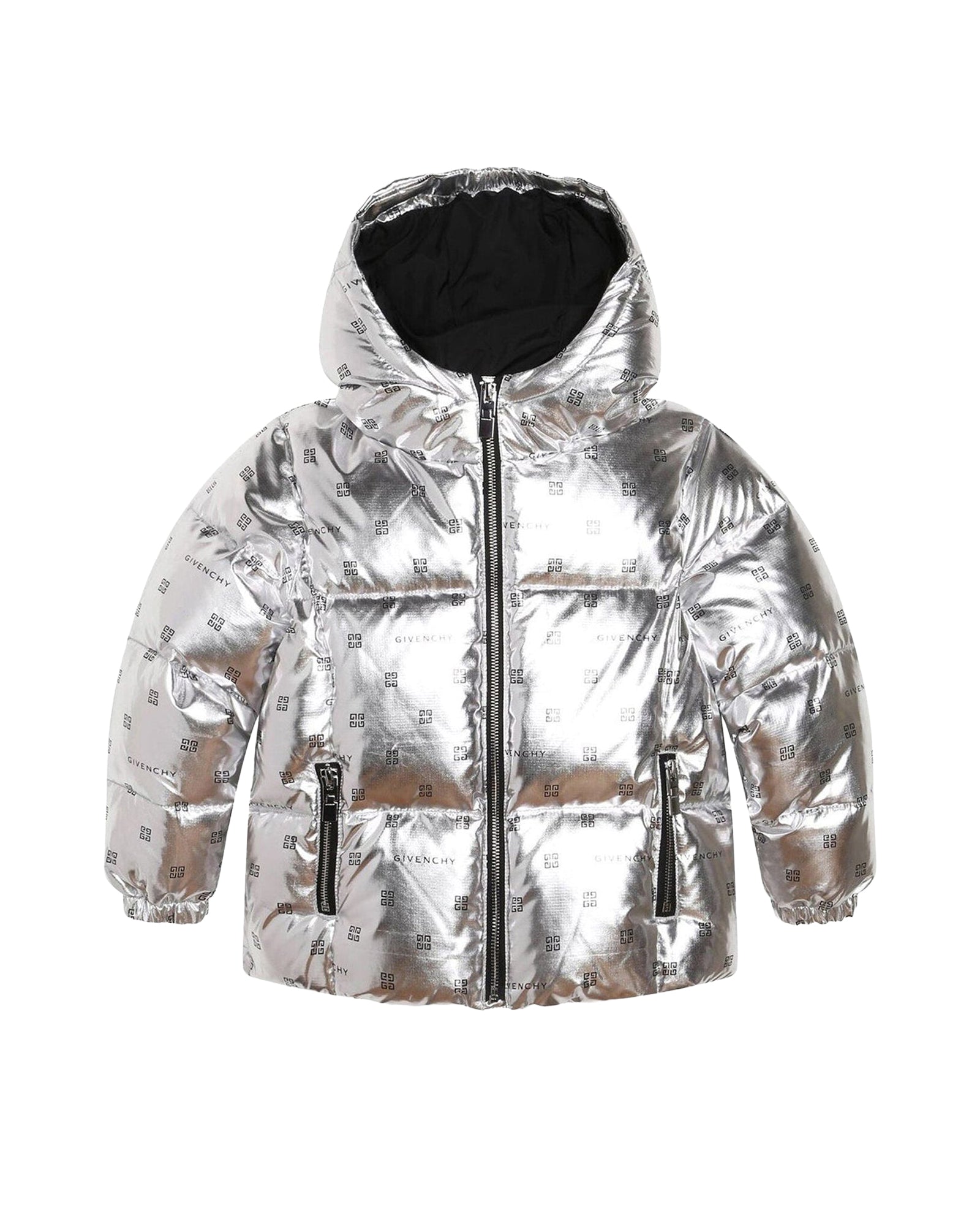 Hooded jacket - Silver