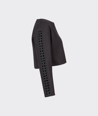 Pull Kiss à encolure bateau - Black