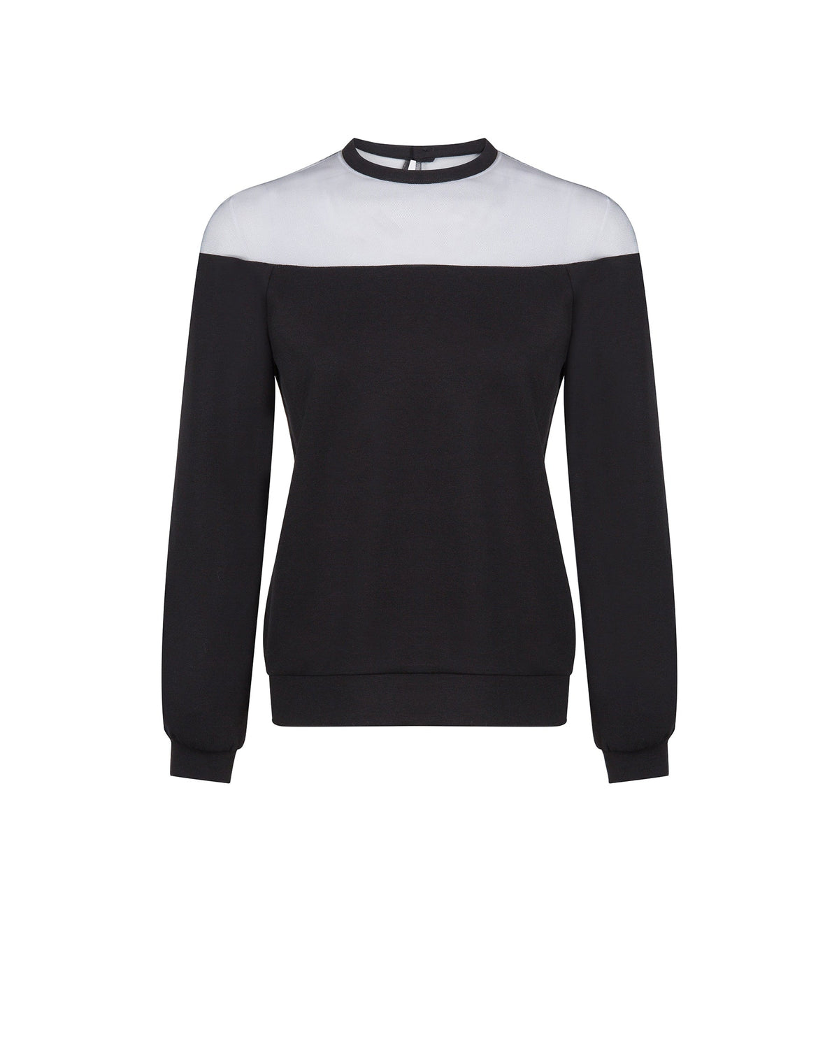 Top Kally à empiècements - Black