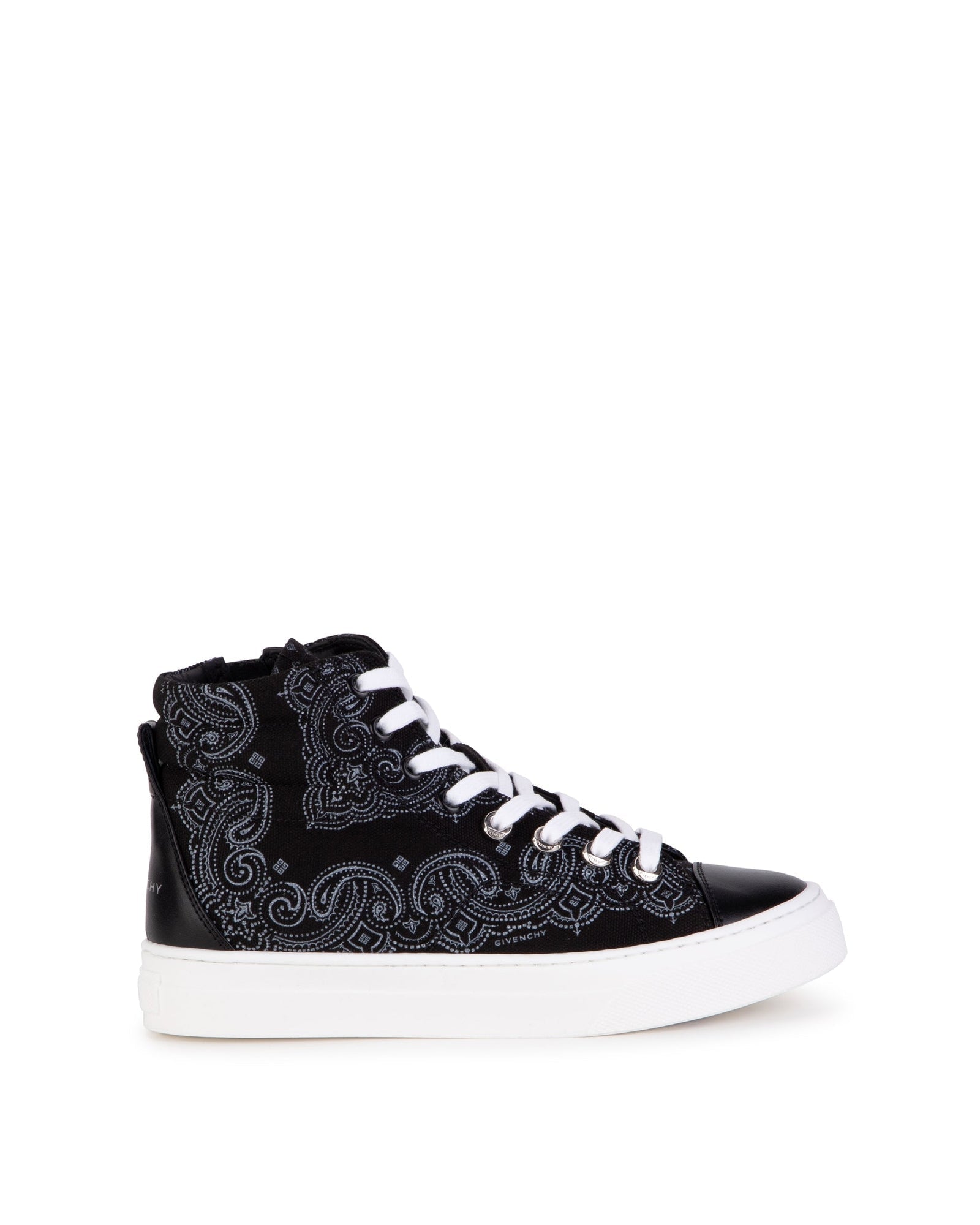 Sneakers à imprimé bandana - Black