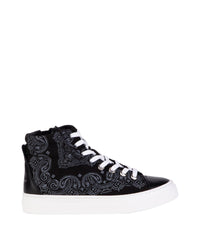 Baskets à imprimé bandana - Black