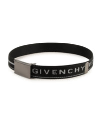 Ceinture sangle avec boucle en métal - Noir Blanc