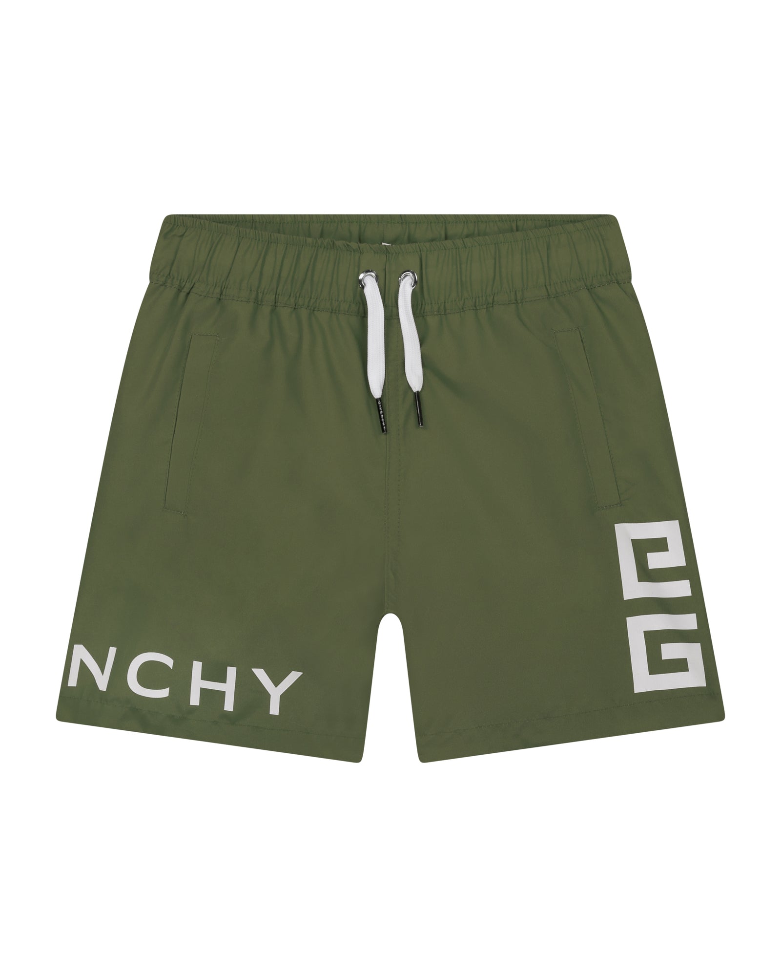 Short de bain à taille élastiquée - Army
