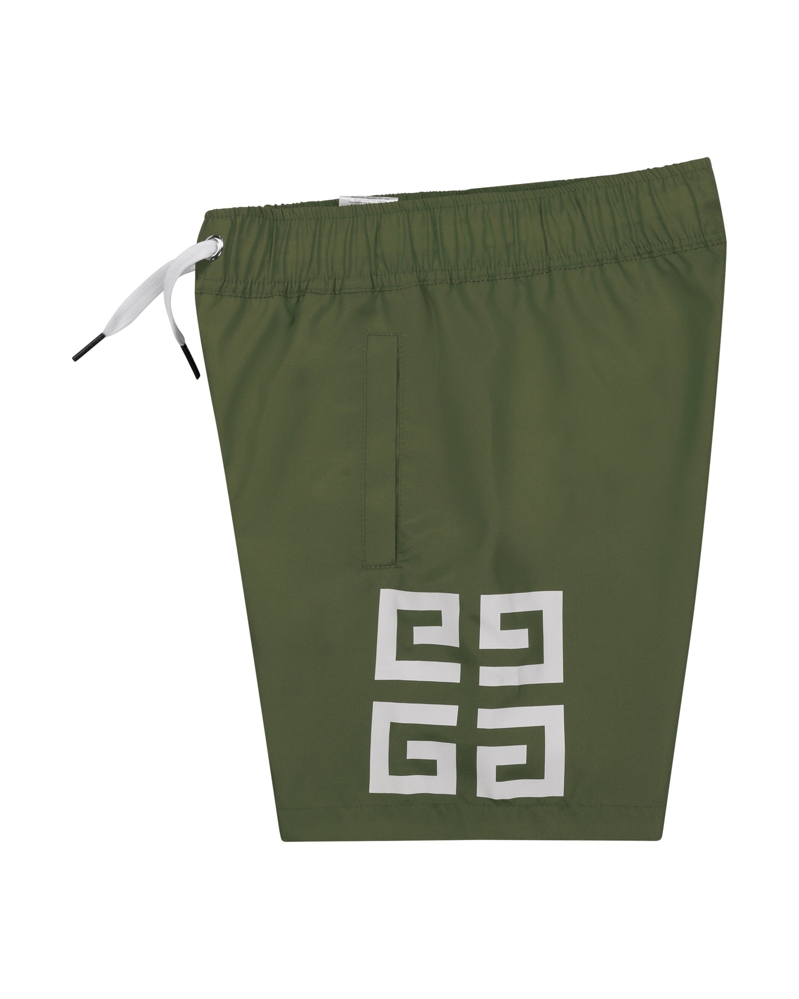 Short de bain à taille élastiquée - Army