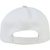 Casquette en twill à logo en relief - Blanc