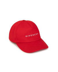 Casquette avec broderie contrastée - Piment