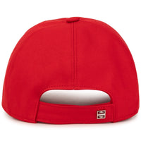 Casquette avec broderie contrastée - Piment