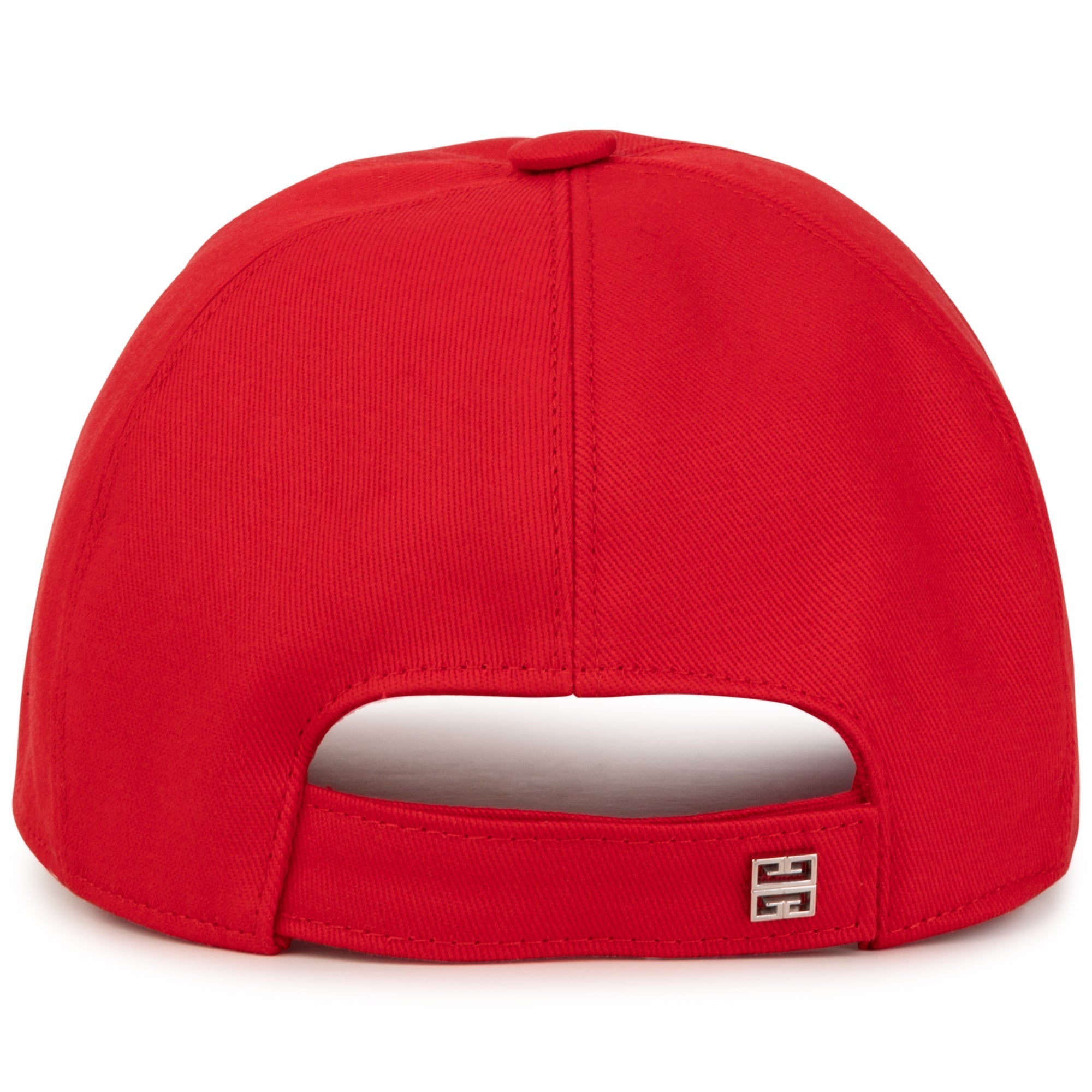 Casquette avec broderie contrastée - Piment