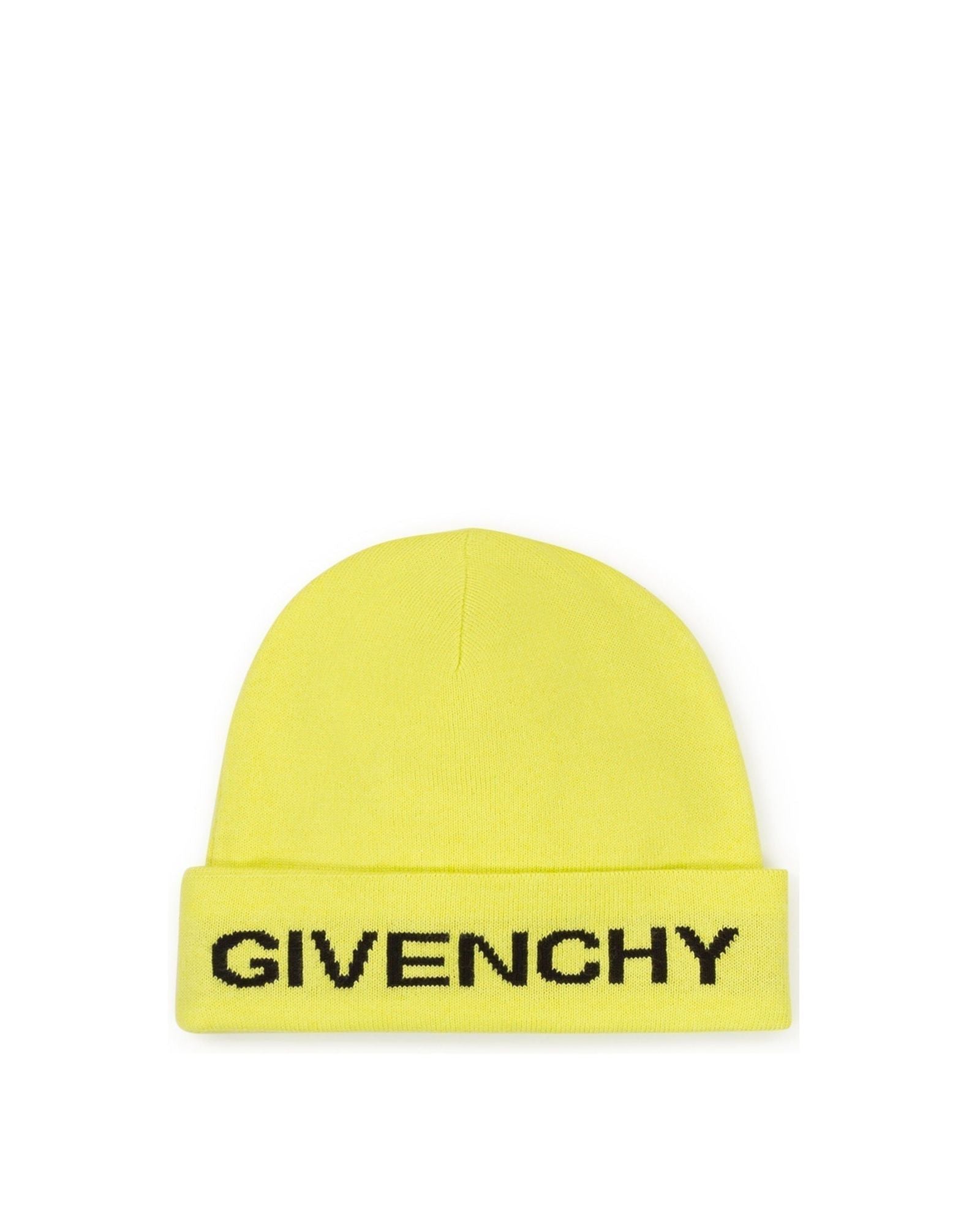 Bonnet en coton - Jaune neon