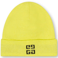 Bonnet en coton - Jaune neon