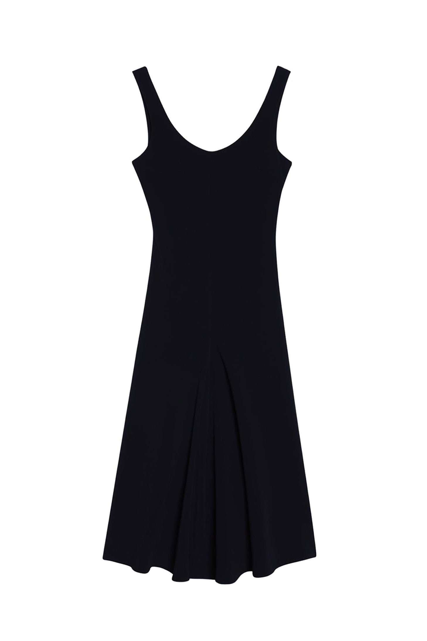 Robe midi à godets - Black