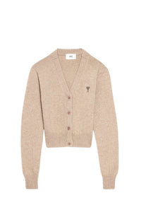 Cardigan Ami de Cœur en cachemire et laine - Beige