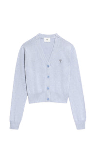 Cardigan Ami de Cœur en cachemire et laine - Pale Blue