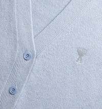 Cardigan Ami de Cœur en cachemire et laine - Pale Blue