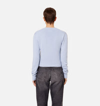 Cardigan Ami de Cœur en cachemire et laine - Pale Blue