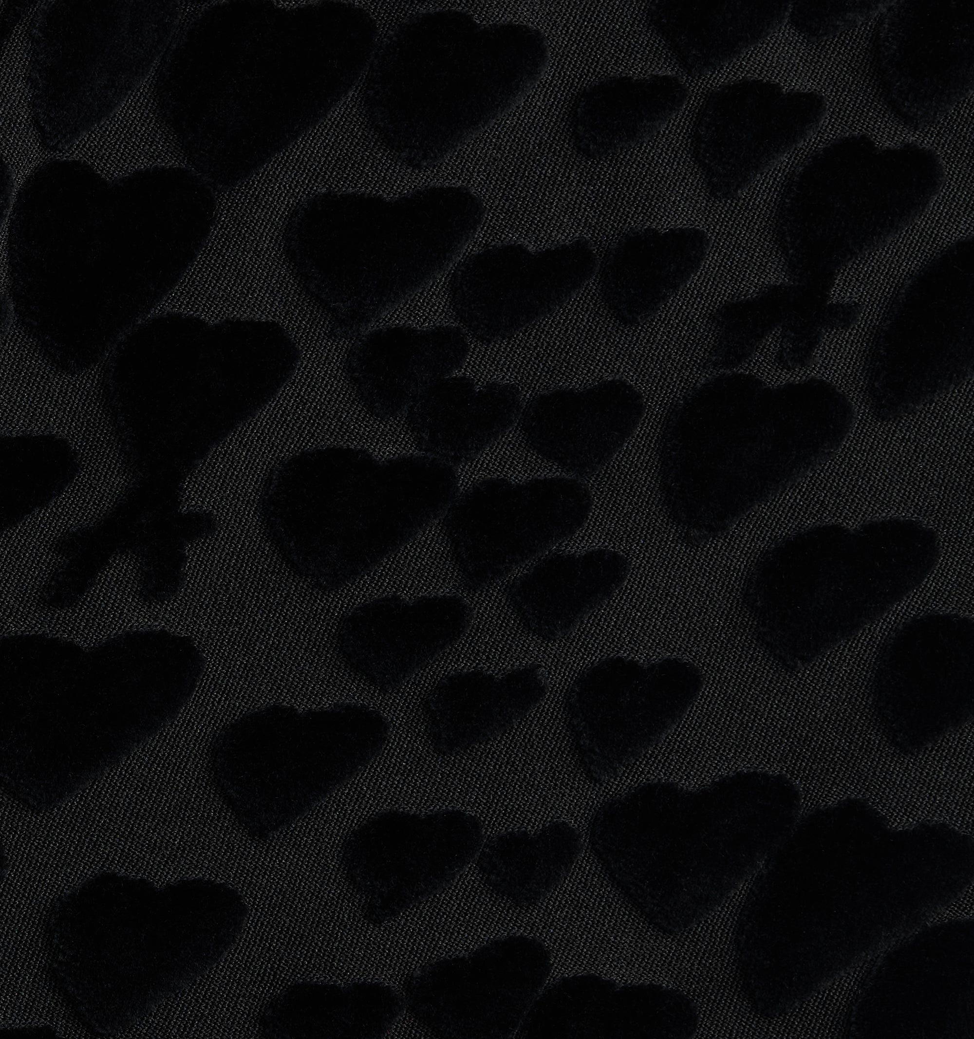 Legging orné de cœurs - Black