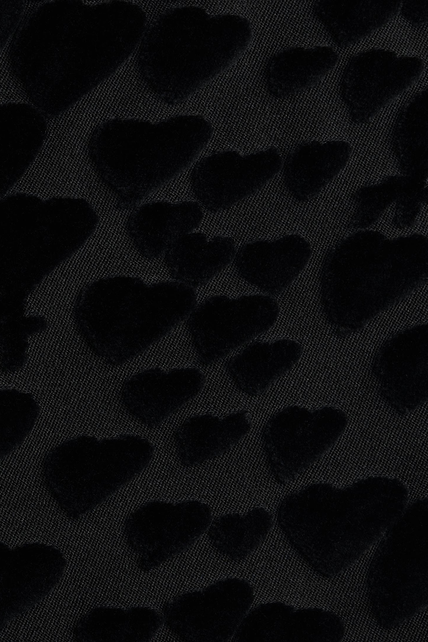 Legging orné de cœurs - Black