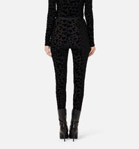 Legging orné de cœurs - Black