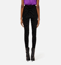 Legging orné de cœurs - Black