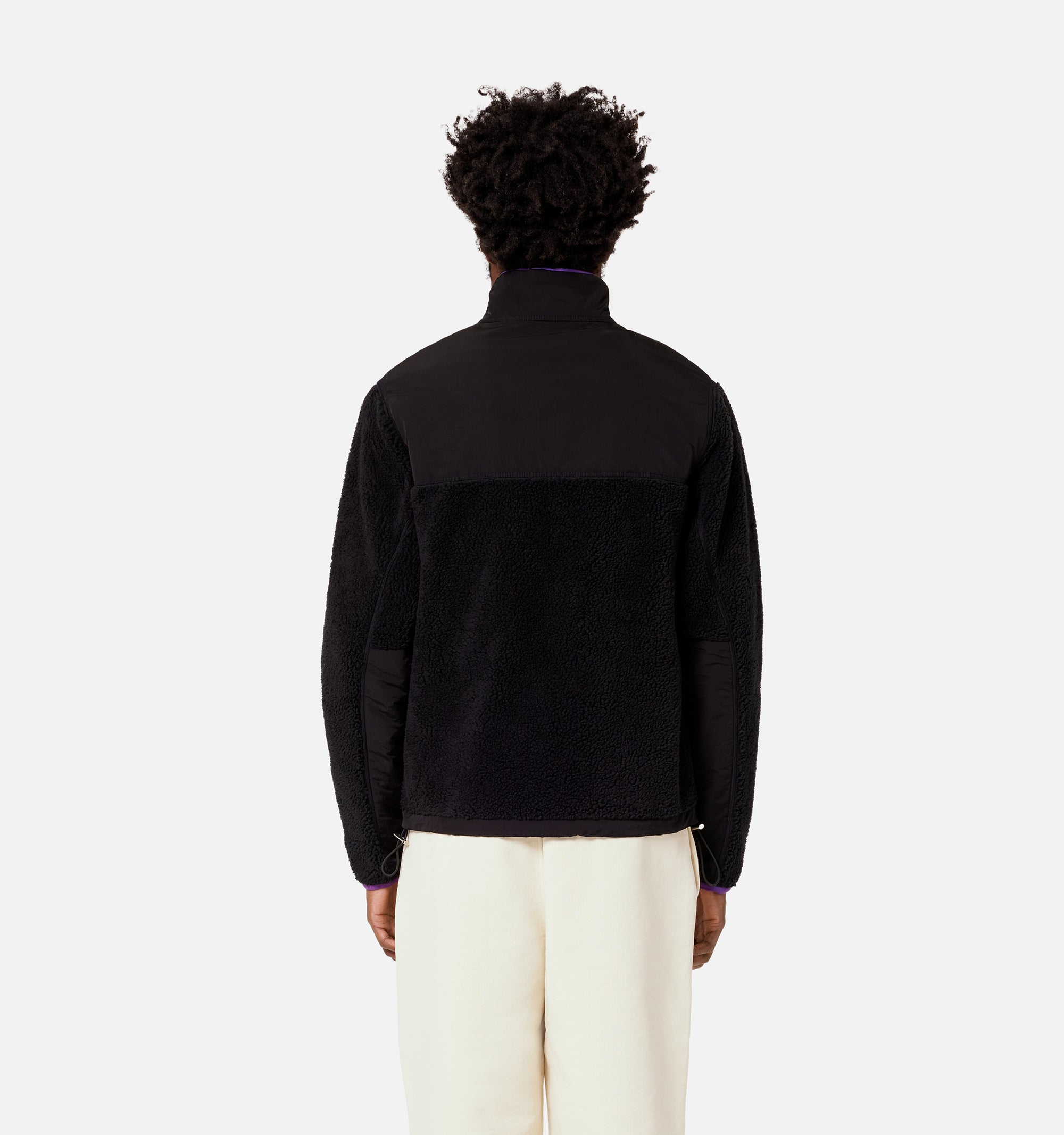 Veste polaire Ami de Cœur zippée - Black