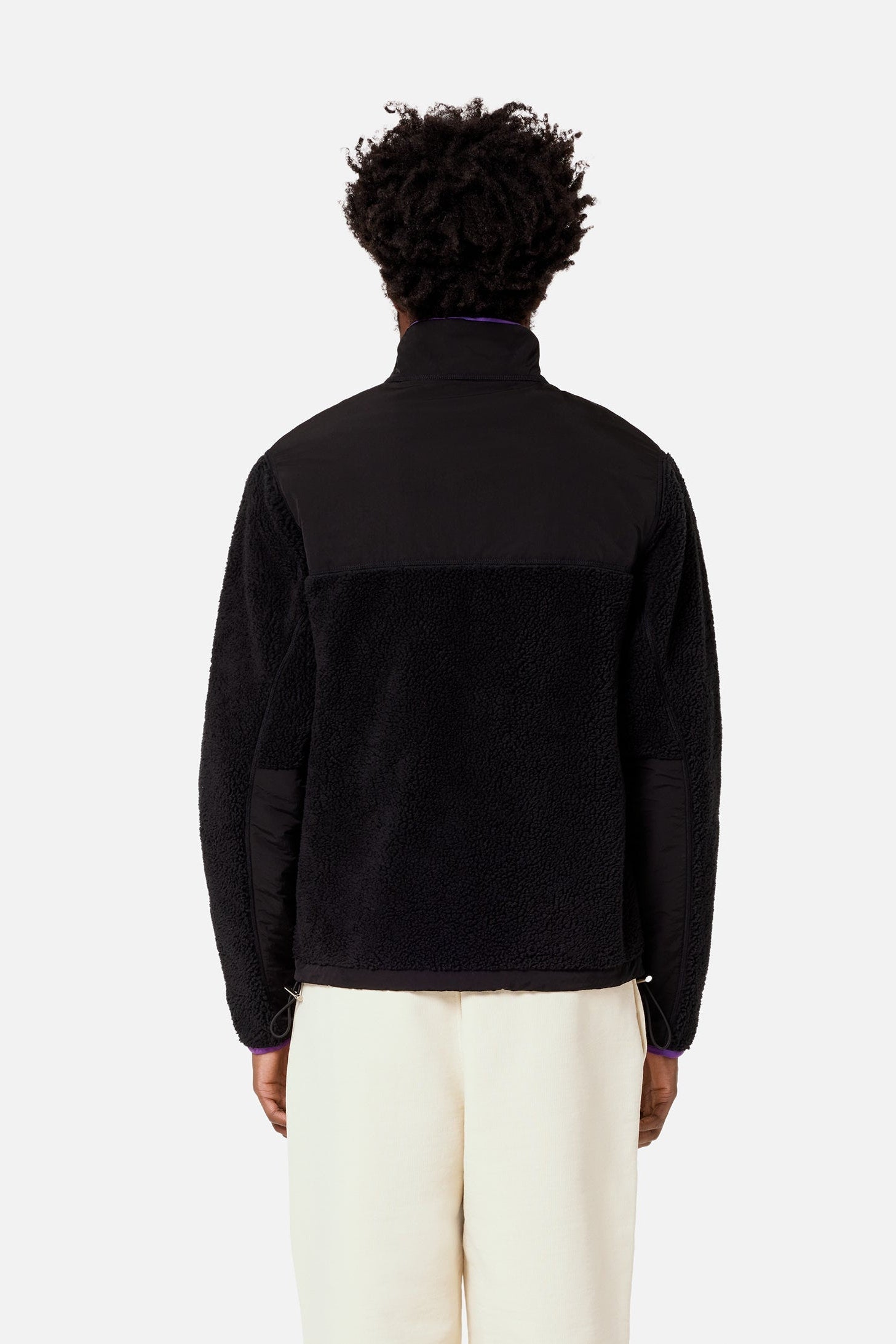 Veste polaire Ami de Cœur zippée - Black