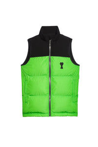 Doudoune Ami de Cœur sans manches - Black & Green