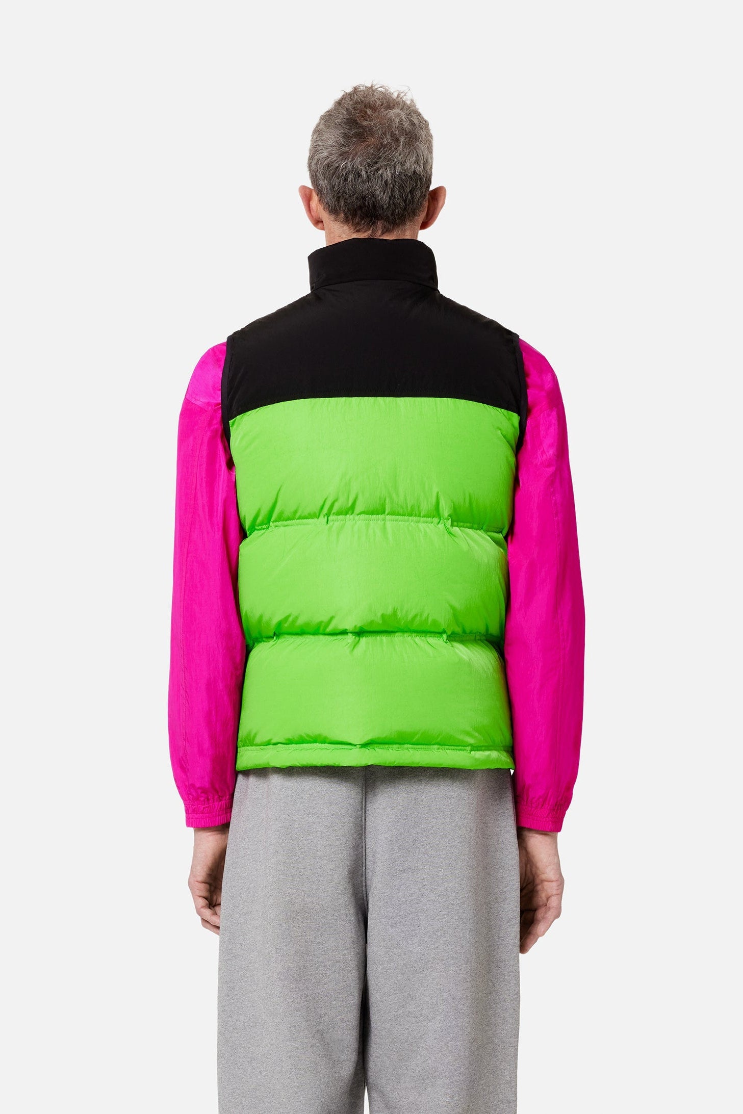 Doudoune Ami de Cœur sans manches - Black & Green