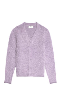 Cardigan brossé en laine - Parma