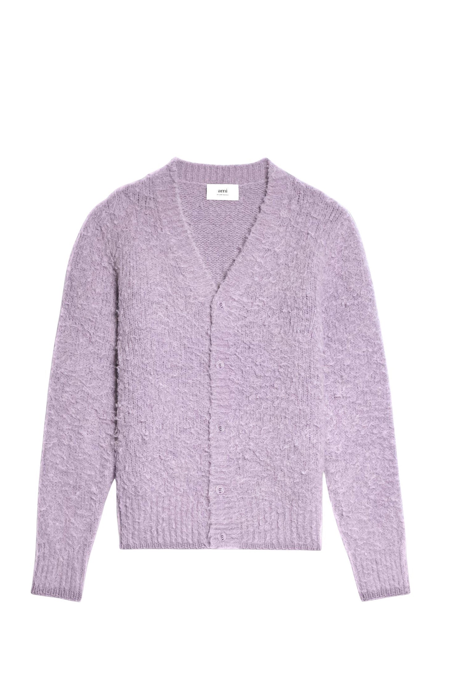 Cardigan brossé en laine - Parma