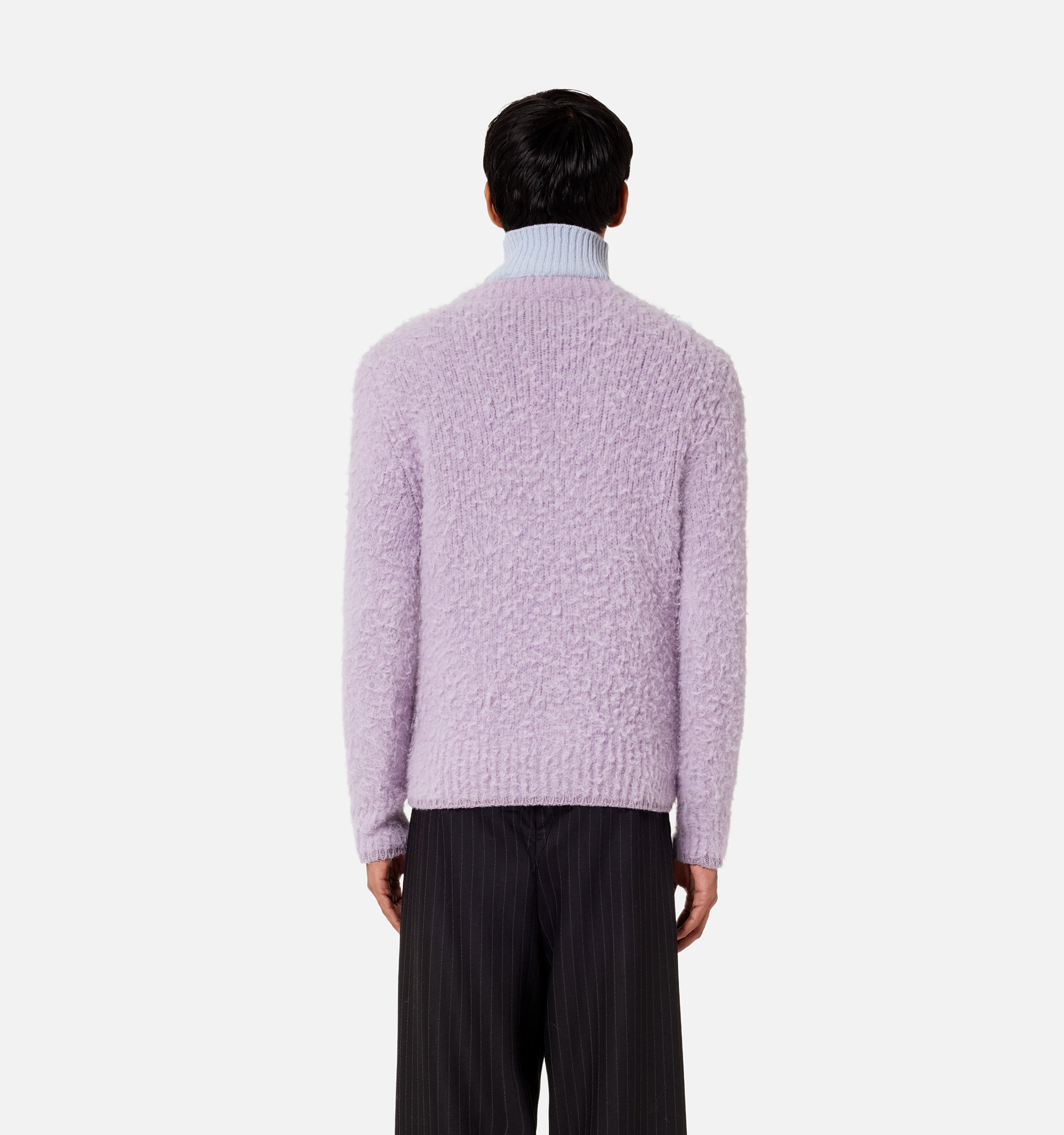 Cardigan brossé en laine - Parma